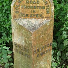 Milestone at SD 90874862 by Cam Lane turn