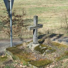 Kříž u silnice severně od Velkého Valtinova