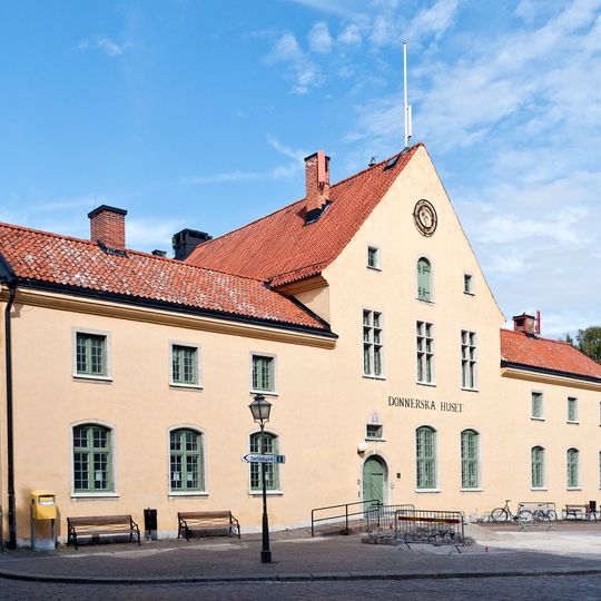 Donnerska huset i Visby, fd. Riksbankshuset, fd. Posthuset