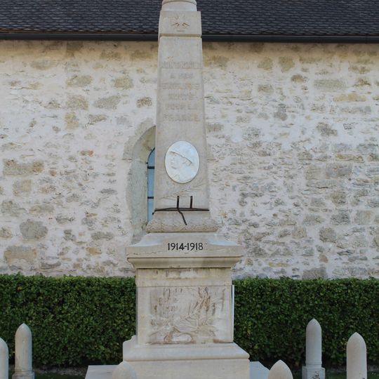 War memorial of Montagnieu