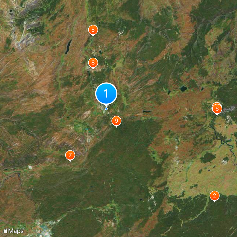 Steamboat Geyser Map