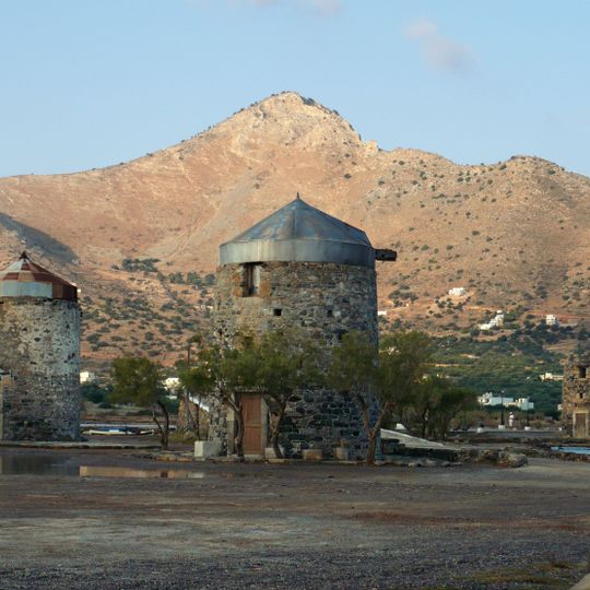 Elounda windmills