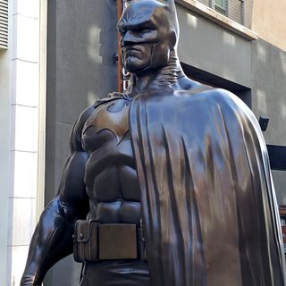 Batman Statue in Burbank