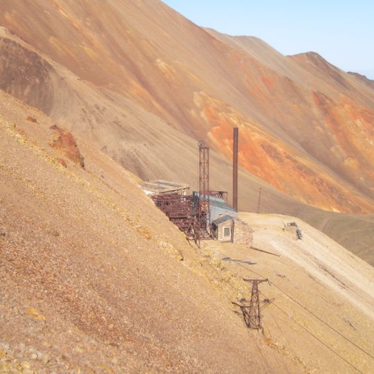Chilecito-La Mejicana ropeway station no. 8 "Los Bayos"