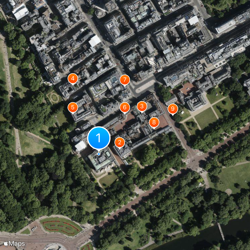 Lancaster House Mapa