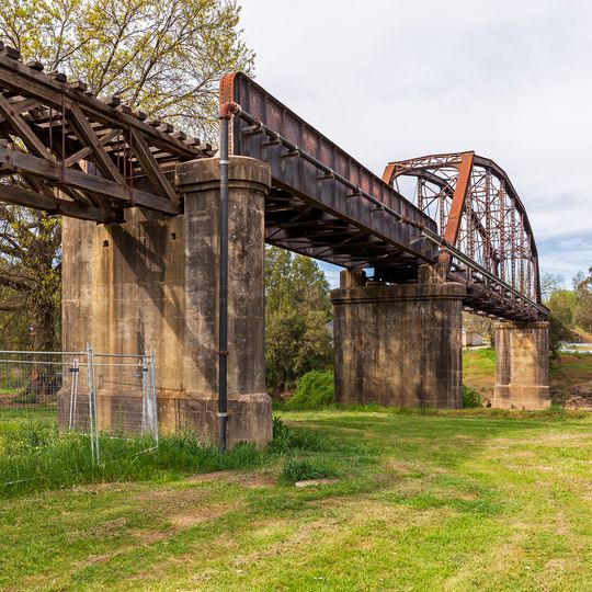 Murrumbidgee River railway bridge, Gundagai