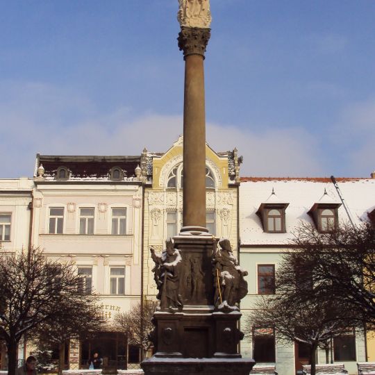 Holy Trinity column in Česká Lípa
