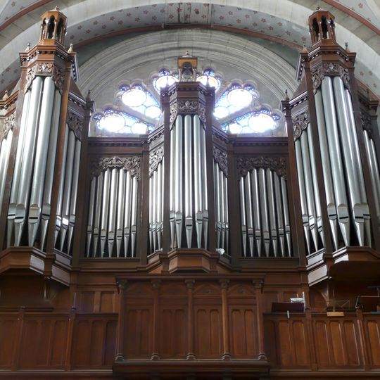 Nîmes St Paul church, main organ