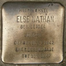 Stolperstein dedicated to Else Nathan