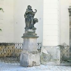 Statue of Saint Afra in Žatec