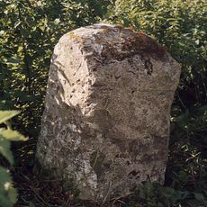 Milestone, 250yds S of entrance to Brooke House Park