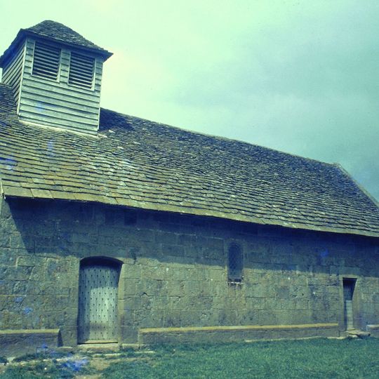 Langley Hall moated site and Langley Chapel