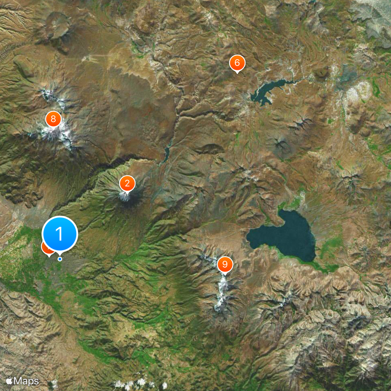 Estadio Monumental de la UNSA Mapa
