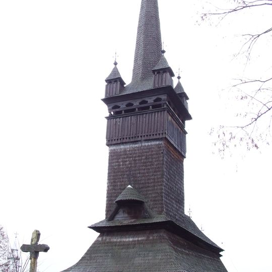 Wooden church of the Archangels in Buzești, Maramureș