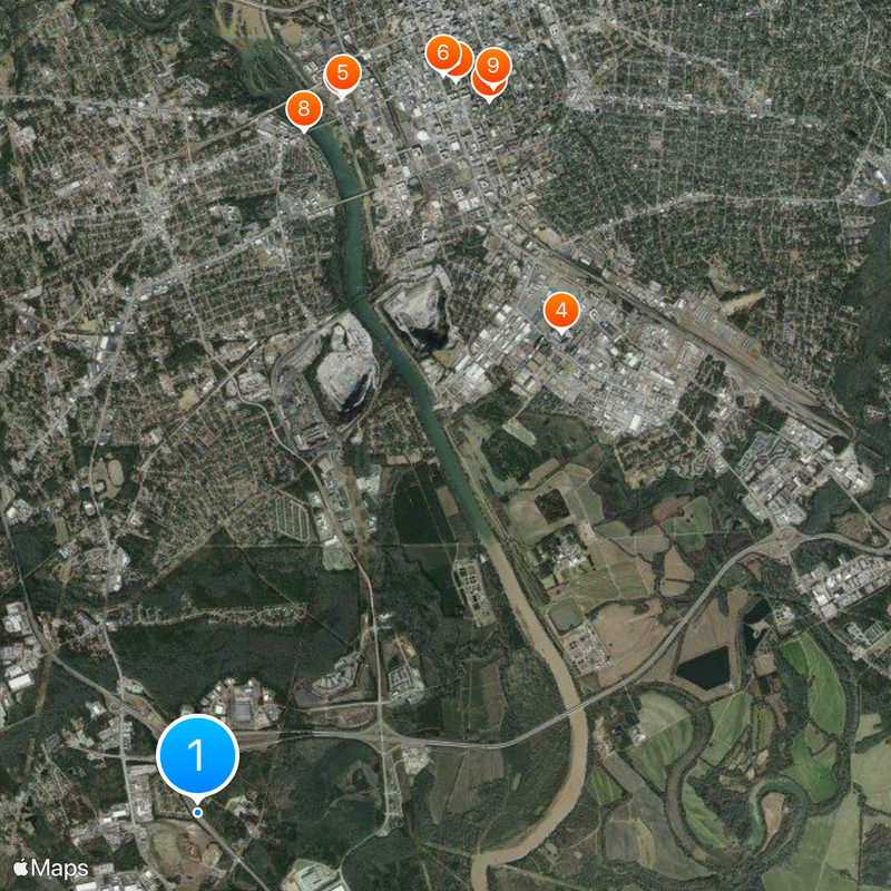 Interstate 26 Map