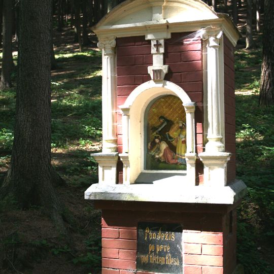 Křížová cesta, boží muka III v Přepychách v Dřízně