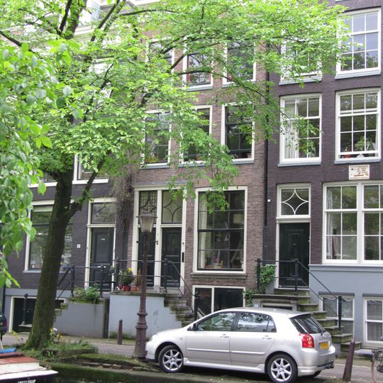 Huis met rechte lijst