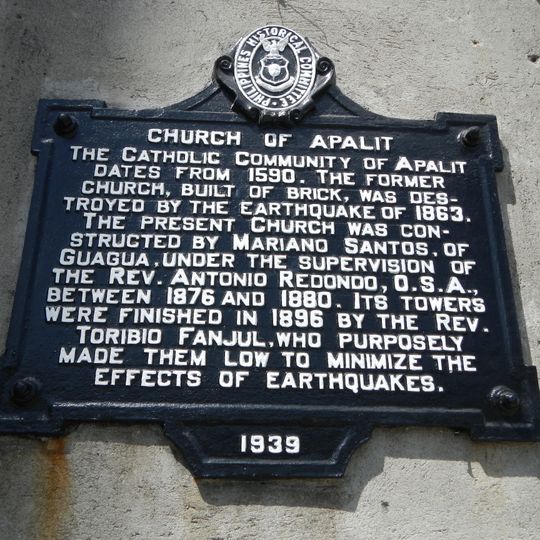 Church of Apalit historical marker