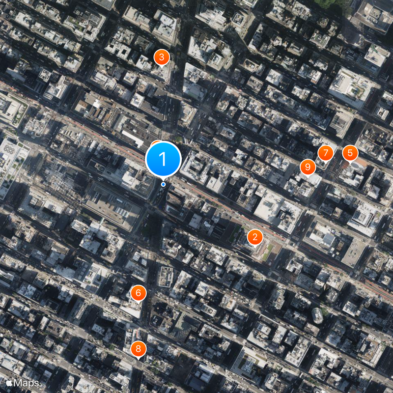 34th Street – Herald Square Map