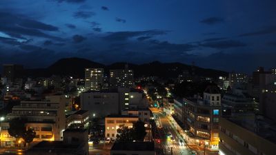 At night 0