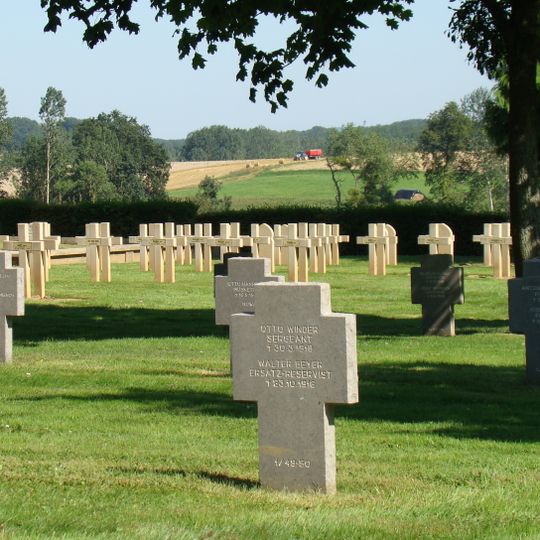 Cimetière militaire allemand de Thiescourt