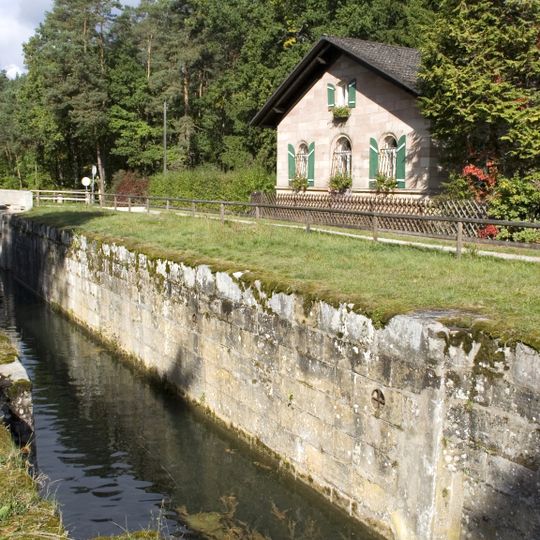 Schleuse 61 des Ludwig-Donau-Main-Kanals in Wendelstein