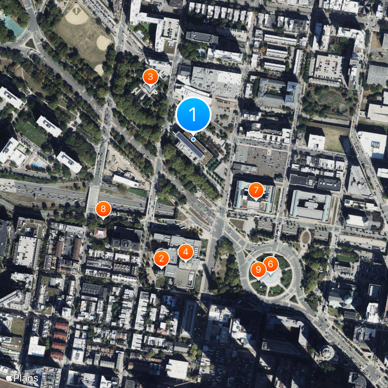 Fondation Barnes Carte