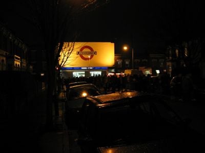 At night 0