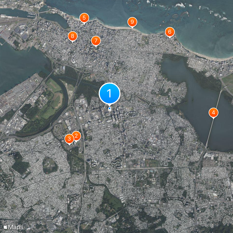 Coliseo de Puerto Rico José Miguel Agrelot Mapa