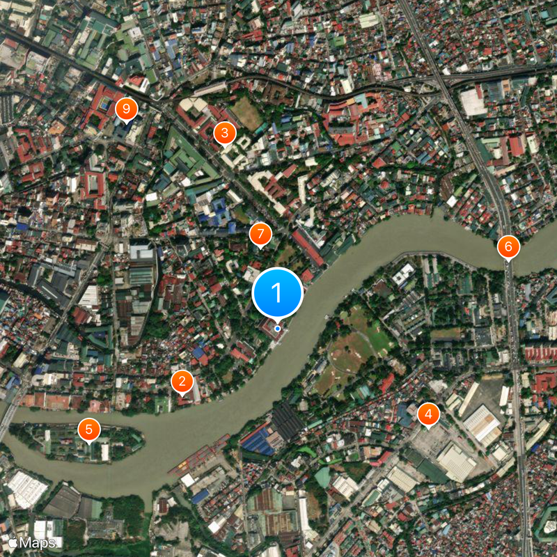 Malacañang Palace Map