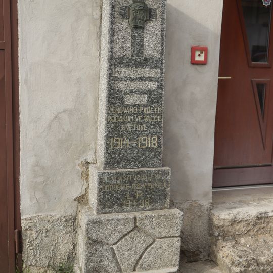 Památník obětem 1. světové války v Mihoukovicích