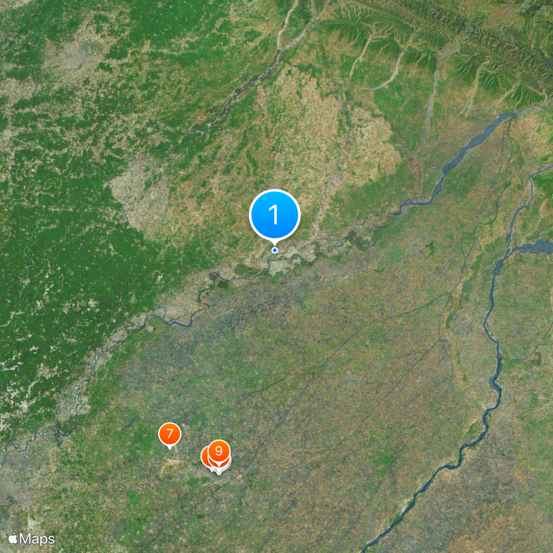 Gurdwara Darbar Sahib Kartarpur Mapa