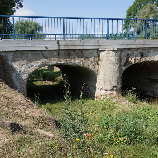Bridge of road III/23728 over the Bakovský potok in Neprobylice