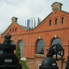 Budynek kotłowni i węglarka, ob. sala wystawowa Centrum Interpretacji Dziedzictwa