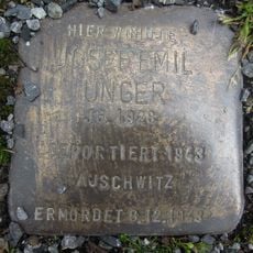 Stolperstein à la mémoire de Josef Emil Unger