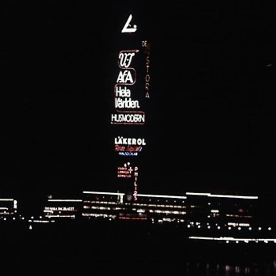 Stockholmsutställningens reklammast