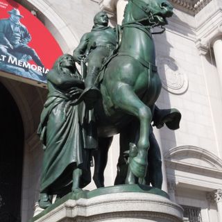 Equestrian statue of Theodore Roosevelt