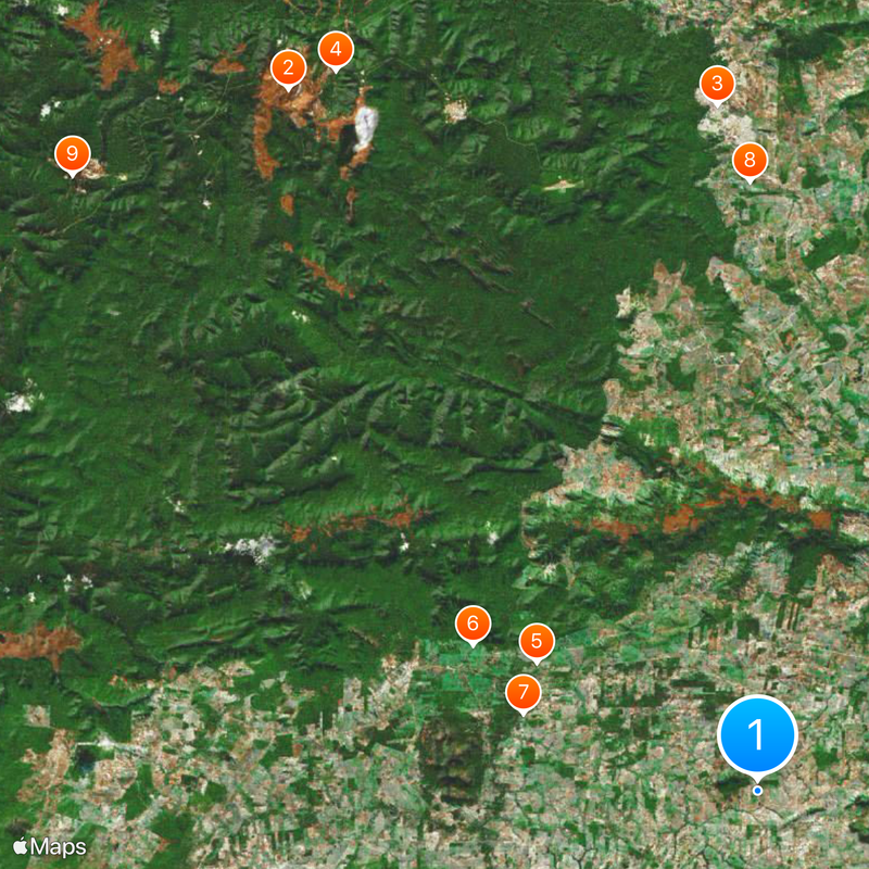 Canaã dos Carajás Map