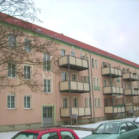 Mehrfamilienhaus der Wohnanlage Westrandbebauung Theodor-Körner-Straße 4a, 4b, 4c