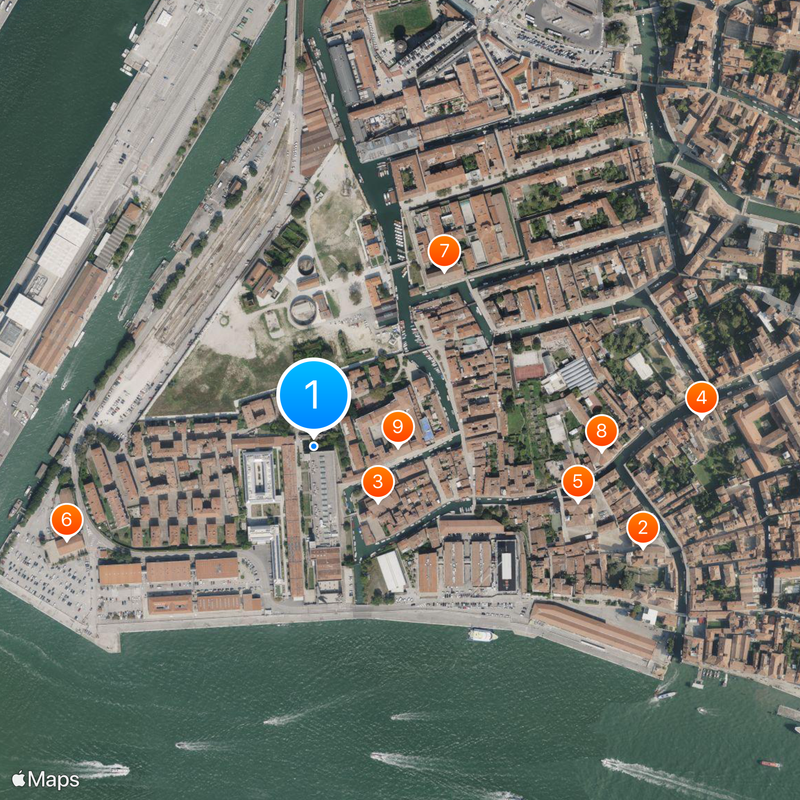 IUAV University of Venice Map