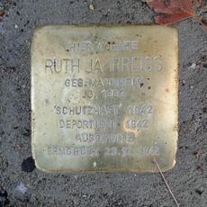 Stolperstein dedicated to Ruth Jahrreiss