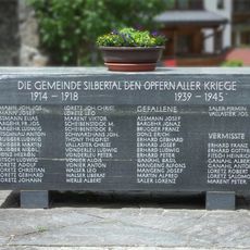 Kriegerdenkmal Silbertal
