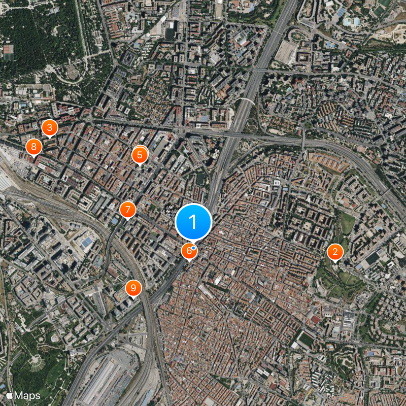 Puente de Vallecas Mapa