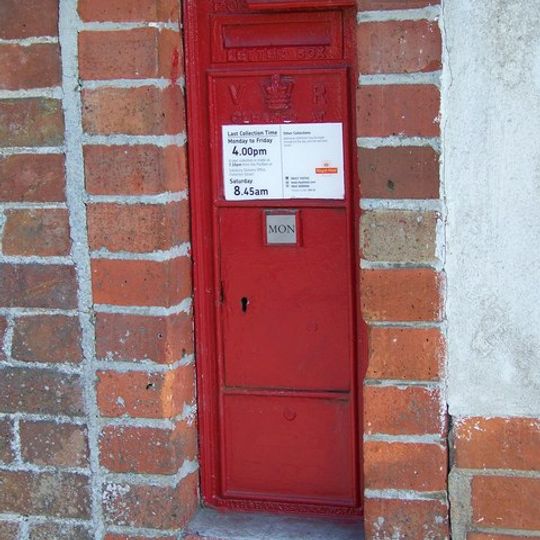 Court Farmhouse, Front Area Railings And Outbuilding Immediately South East Including Post-Box