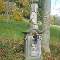 Statue of Virgin Mary in Neratov
