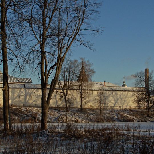 Прясло стены между Тайницкой башней и Поваренной палатой )