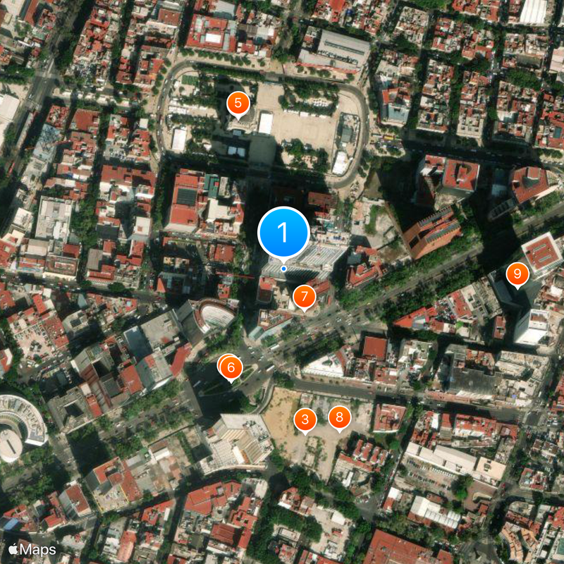 Secretariat of Welfare Map
