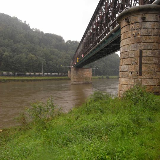Railway bridge Děčín - Horní Žleb