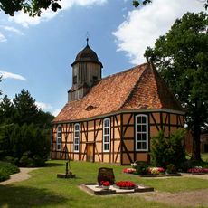Timberframed protestant church Kremitz
