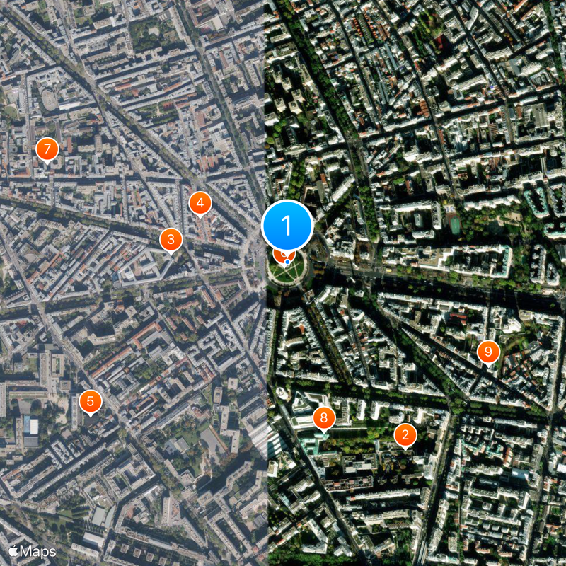 The Triumph of the Republic Map